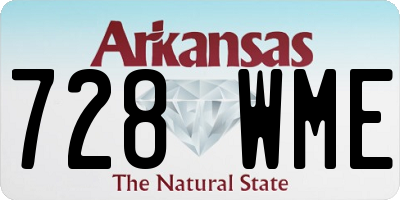 AR license plate 728WME