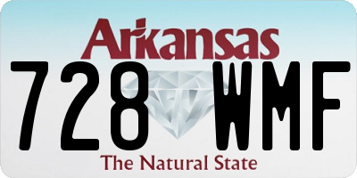 AR license plate 728WMF