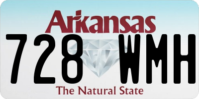 AR license plate 728WMH