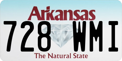 AR license plate 728WMI