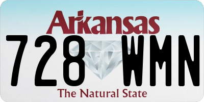 AR license plate 728WMN