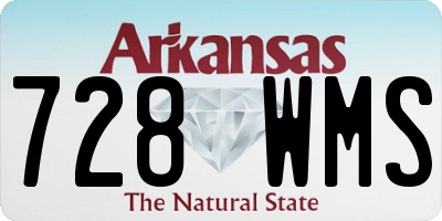 AR license plate 728WMS