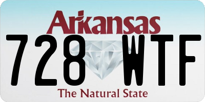 AR license plate 728WTF