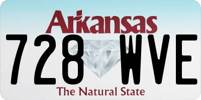 AR license plate 728WVE