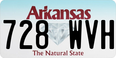 AR license plate 728WVH