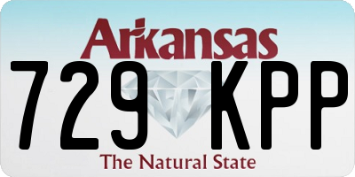 AR license plate 729KPP