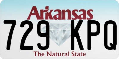 AR license plate 729KPQ