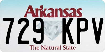 AR license plate 729KPV