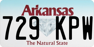AR license plate 729KPW