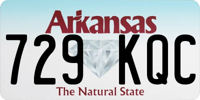 AR license plate 729KQC