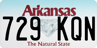 AR license plate 729KQN