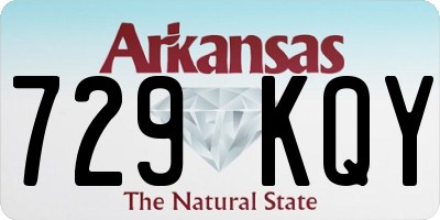 AR license plate 729KQY
