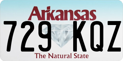 AR license plate 729KQZ