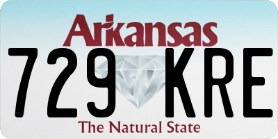 AR license plate 729KRE