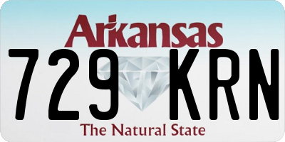 AR license plate 729KRN