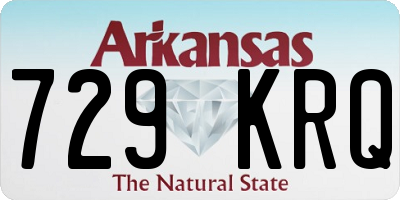 AR license plate 729KRQ