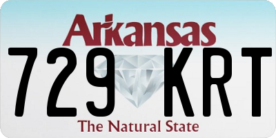 AR license plate 729KRT