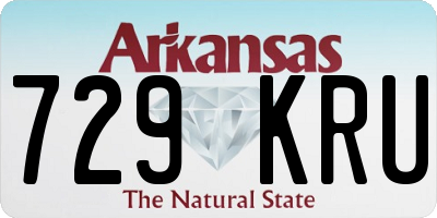 AR license plate 729KRU