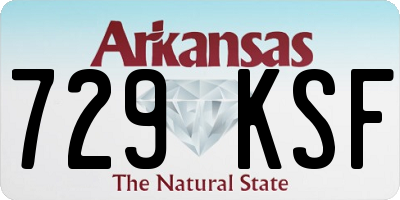 AR license plate 729KSF
