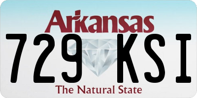 AR license plate 729KSI