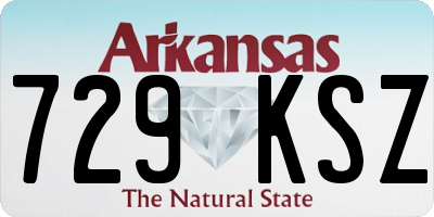AR license plate 729KSZ