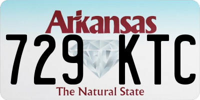 AR license plate 729KTC