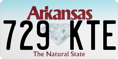 AR license plate 729KTE