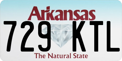 AR license plate 729KTL