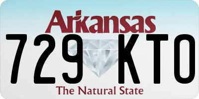 AR license plate 729KTO