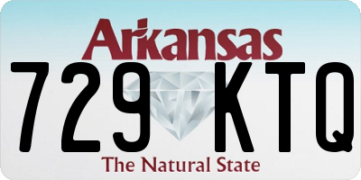 AR license plate 729KTQ