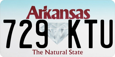 AR license plate 729KTU
