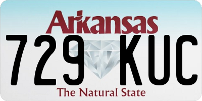 AR license plate 729KUC