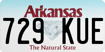 AR license plate 729KUE