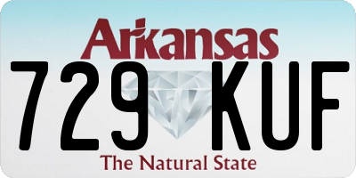 AR license plate 729KUF