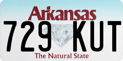 AR license plate 729KUT