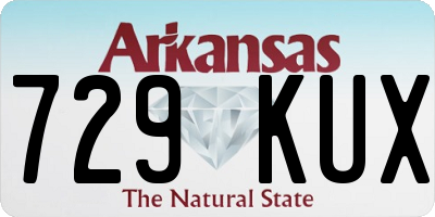 AR license plate 729KUX