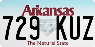 AR license plate 729KUZ
