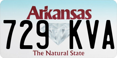 AR license plate 729KVA