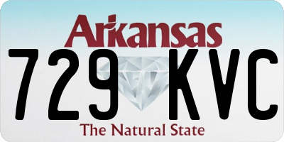AR license plate 729KVC