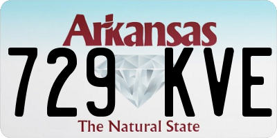 AR license plate 729KVE