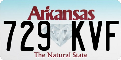 AR license plate 729KVF