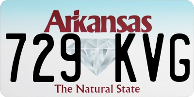 AR license plate 729KVG