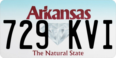 AR license plate 729KVI