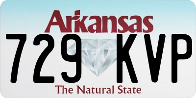 AR license plate 729KVP