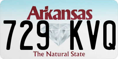 AR license plate 729KVQ
