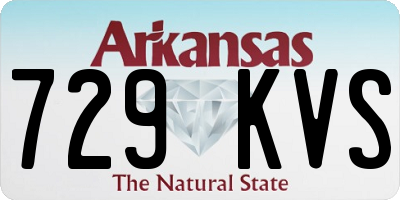 AR license plate 729KVS