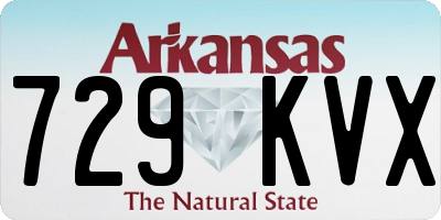 AR license plate 729KVX