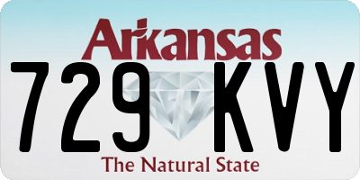 AR license plate 729KVY