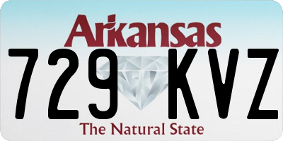 AR license plate 729KVZ