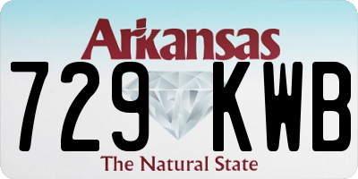 AR license plate 729KWB